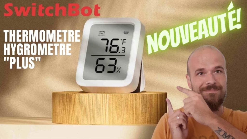 SWITCHBOT thermomètre & Hygromètre PLUS