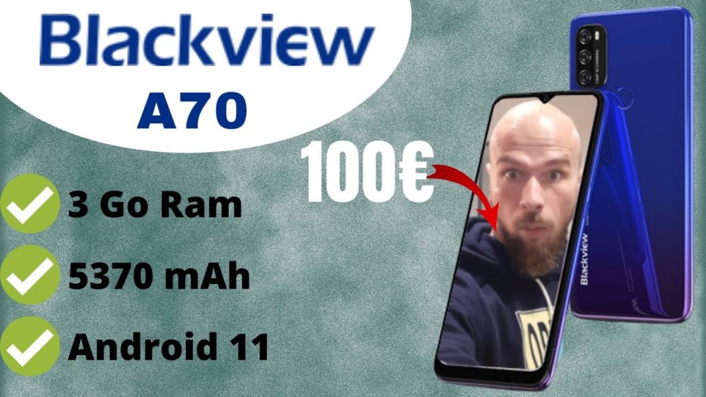 BlackView A70 un smartphone pas cher !