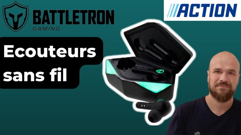 BATTLETRON TrueWireless : les écouteurs gaming de chez ACTION pas cher. TEST complet