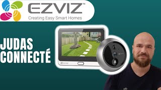 Ezviz DP2C : Le judas connecté avec écran intégré et sonnette intégrée