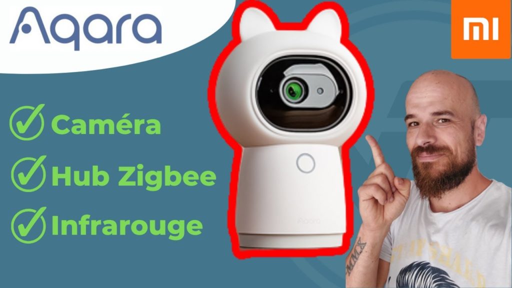 AQARA Hub G3 : une caméra de surveillance avec HUB et télécommande infrarouge intégrée