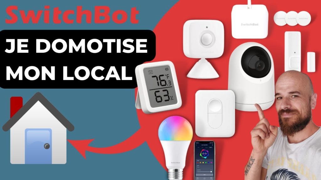 SWITCHBOT : j’ai domotisé mon local (je vous montre tout)