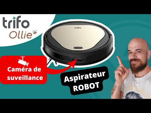 TRIFO OLLIE : Un robot aspirateur qui filme, joue avec vos animaux et parfume