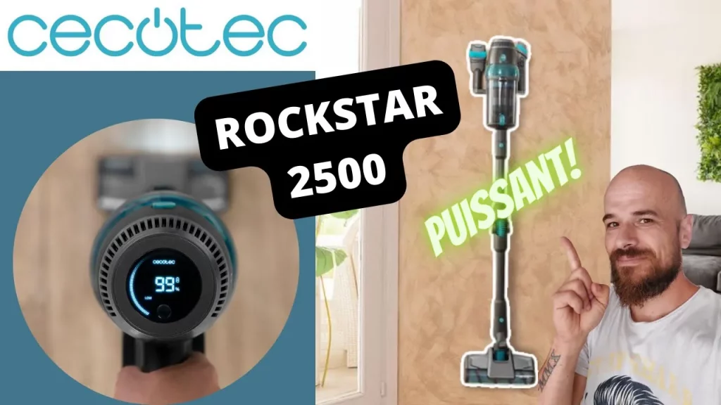 Cecotec Conga ROCKSTAR 2500 – Une aspiration MONSTRE