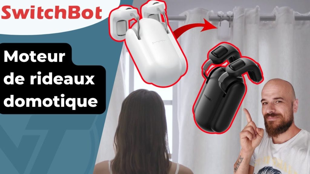 SWITCHBOT CURTAIN ROD 2 : La domotique pour manipuler vos rideaux