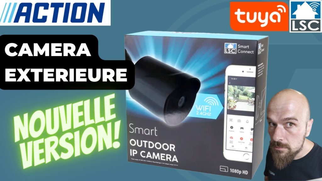 Caméra de surveillance extérieure LSC SMART CONNECT des magasins ACTION