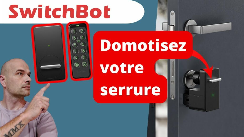 SWITCHBOT LOCK & KEYPAD (serrure connectée) : Installation sans outils et sécurisée