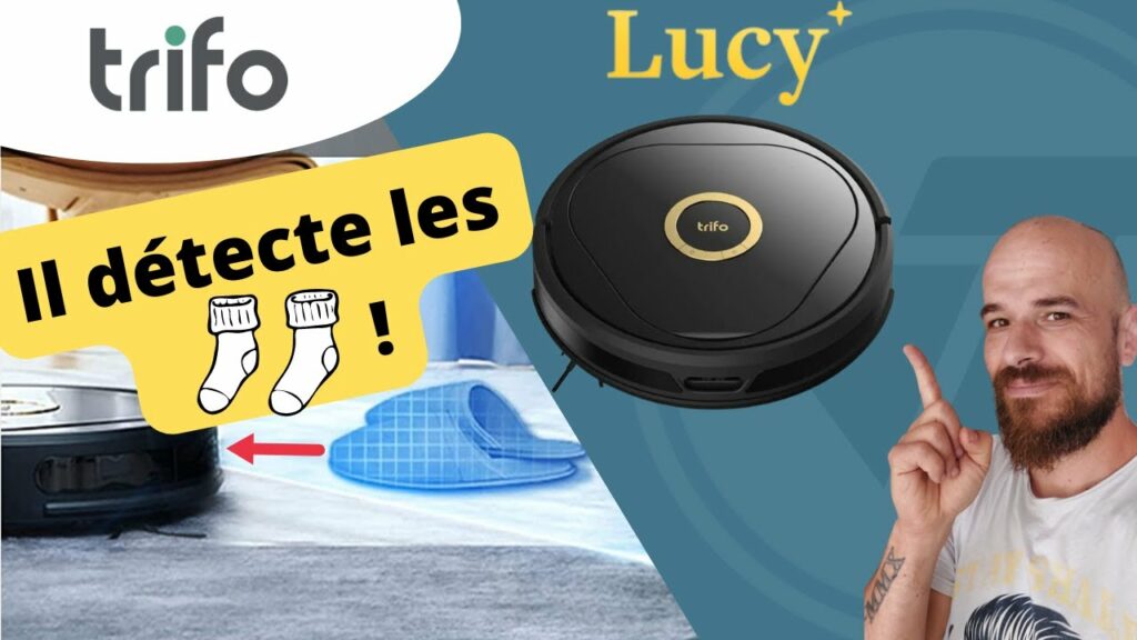 Trifo Lucy : l’aspirateur ROBOT laveur qui détecte les petits objets