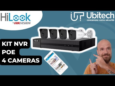 KIT NVR PoE HiLook HD : complet , simple et PAS CHER! une solution complète de vidéosurveillance