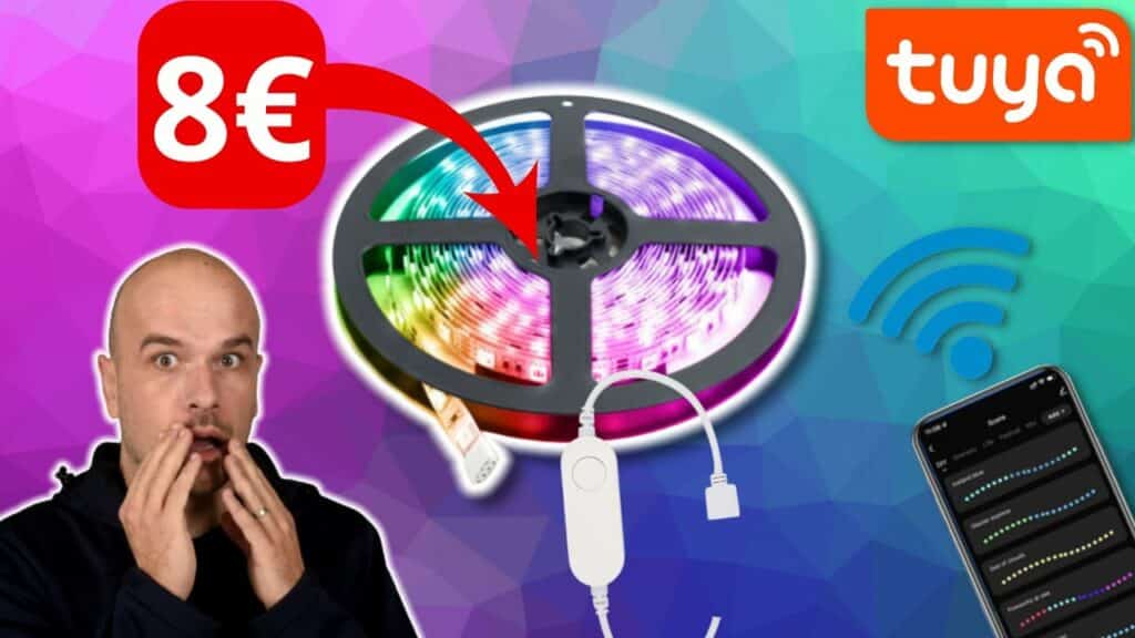 Le ruban LED WIFI TUYA le moins cher d’aliexpress ! ça vaut le coup ?