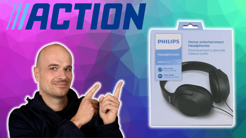 Découverte du casque Philips à 10 euros chez Action : Un bon rapport qualité-prix ?