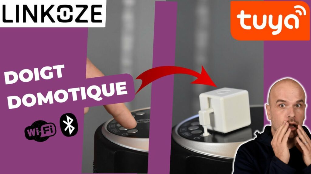 Un ROBOT qui domotise votre DOIGT : LINKOZE FINGERBOT PLUS (ADAPROX)