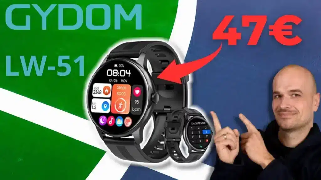 MONTRE CONNECTEE PAS CHERE pour le sport GYDOM LW51