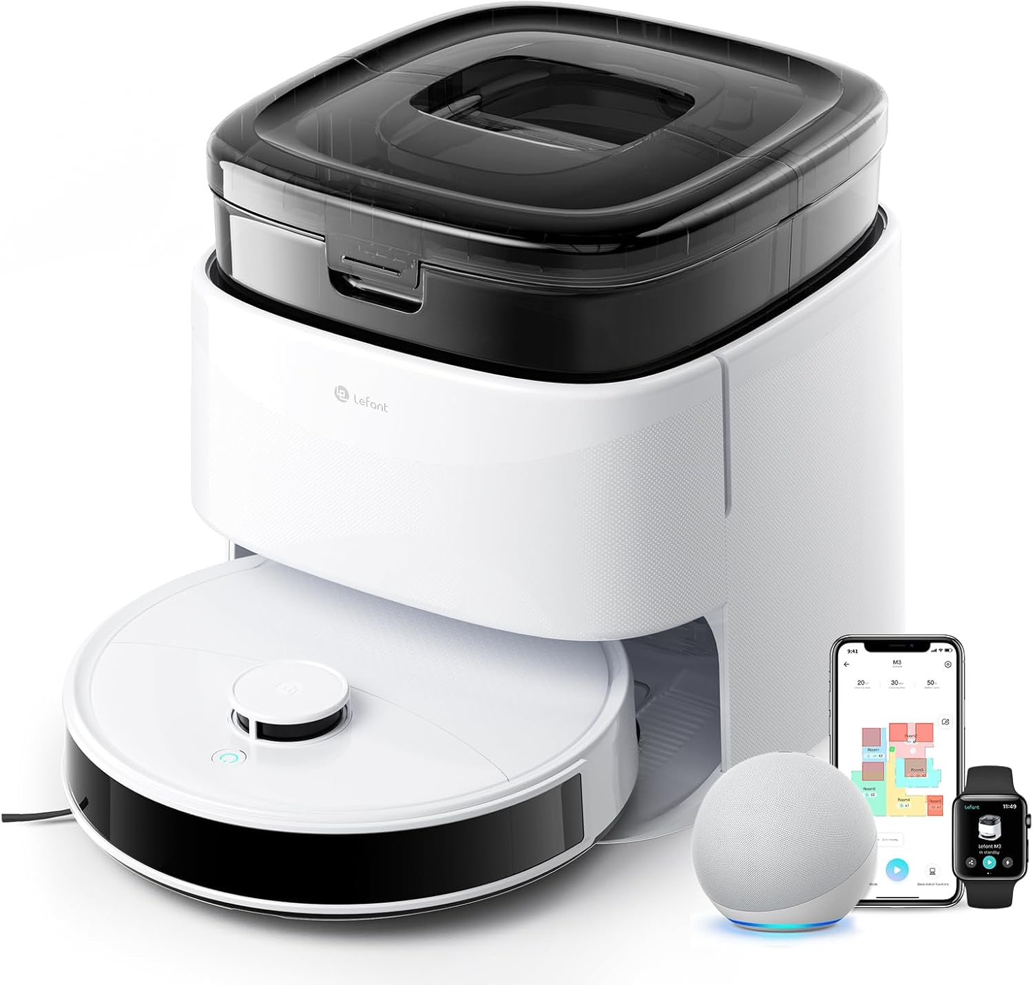 Lefant M3 Robot Aspirateur Laveur